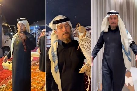 نجم “فايكنغز” يستكشف حائل.. حفاوة سعودية تستقطب ترافيس فيميل
