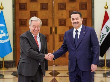 غوتيريش يعلن من بغداد انتهاء مهمة البعثة الأممية في العراق