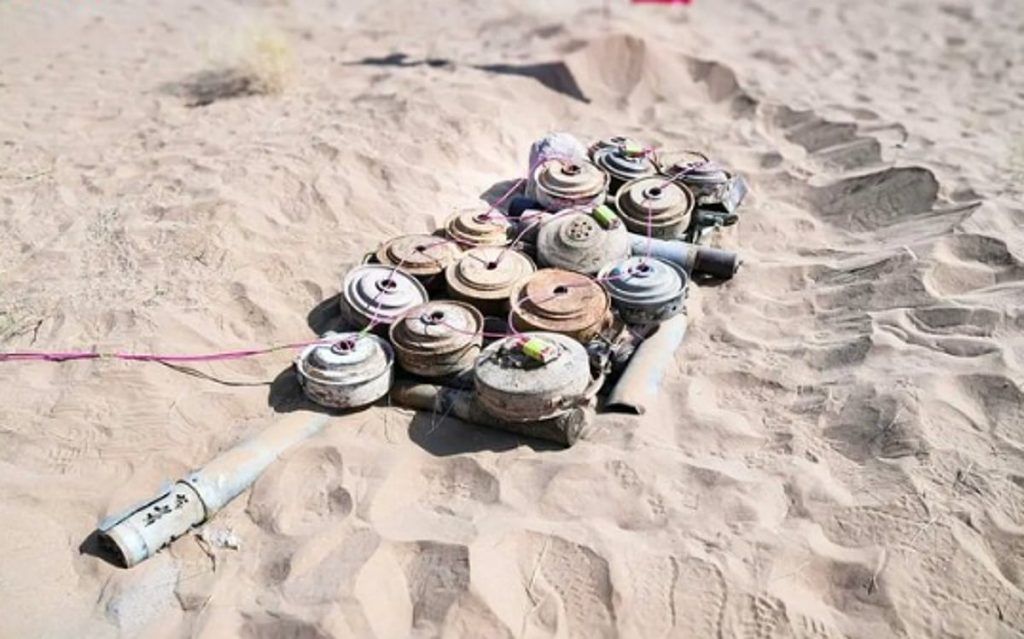 «مسام» ينزع 1.033 لغمًا من الأراضي اليمنية خلال أسبوع