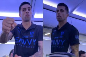 شاهد.. مزاح كانسيلو مع علي البليهي زميله بالهلال السعودي يجتاح مواقع التواصل