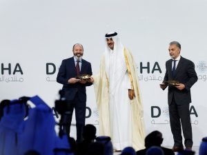 انطلاق منتدى الدوحة وأمير قطر يدعو إلى التكاتف لخفض التوتر ودعم السلام