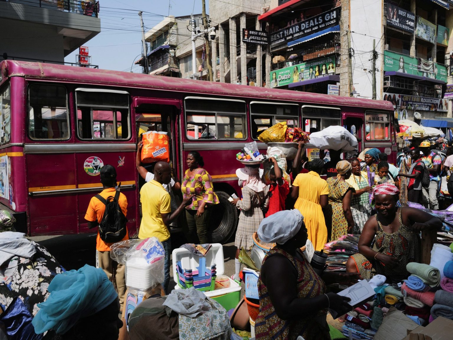 اقتصاد غانا ينمو بنسبة 5.5% بفضل انتعاش الزراعة والخدمات