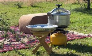 "أم الحمام" تتزين بالخُضرة والزهور بعد الأمطار وتتحول لوجهة طبيعية ساحرة