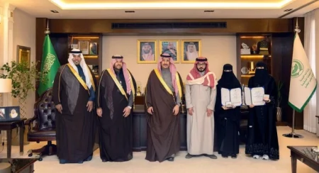 محافظ حفر الباطن يستقبل الفائزين في المحافل الدولية والمحلية – أخبار السعودية