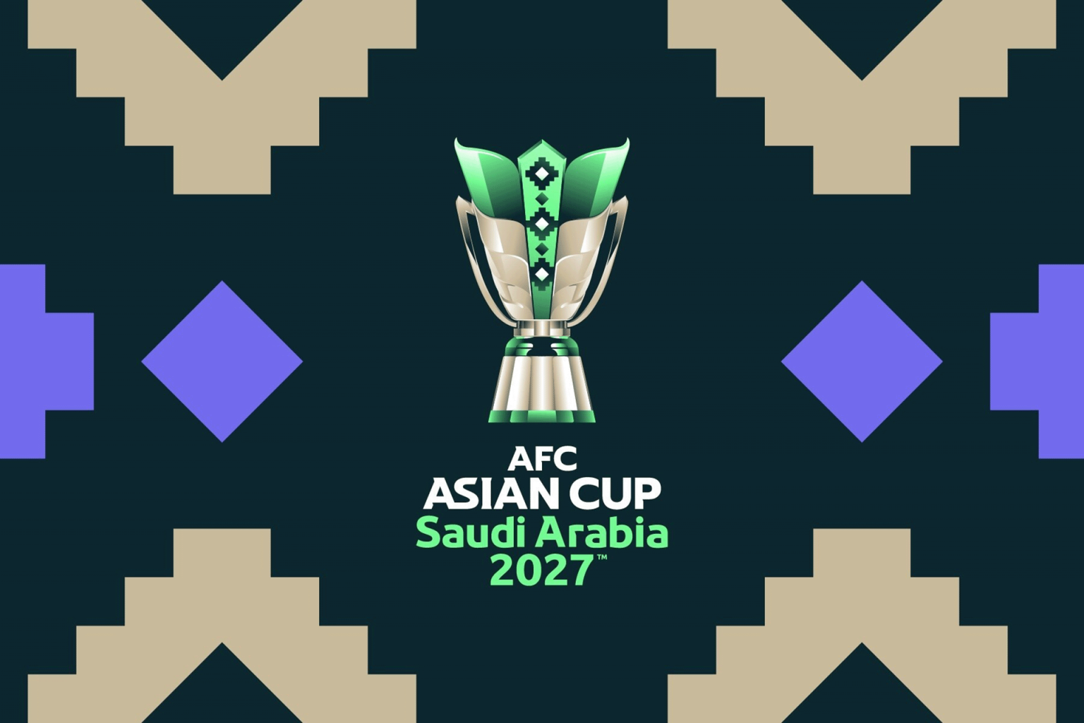الكشف عن الهوية البصرية لكأس آسيا 2027 في السعودية