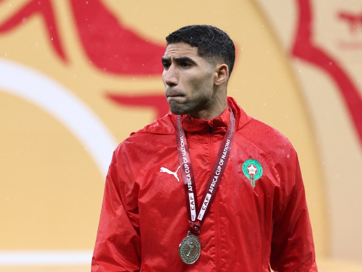 رسالة مؤثرة من حكيمي بعد خسارة المغرب نهائي كأس أفريقيا