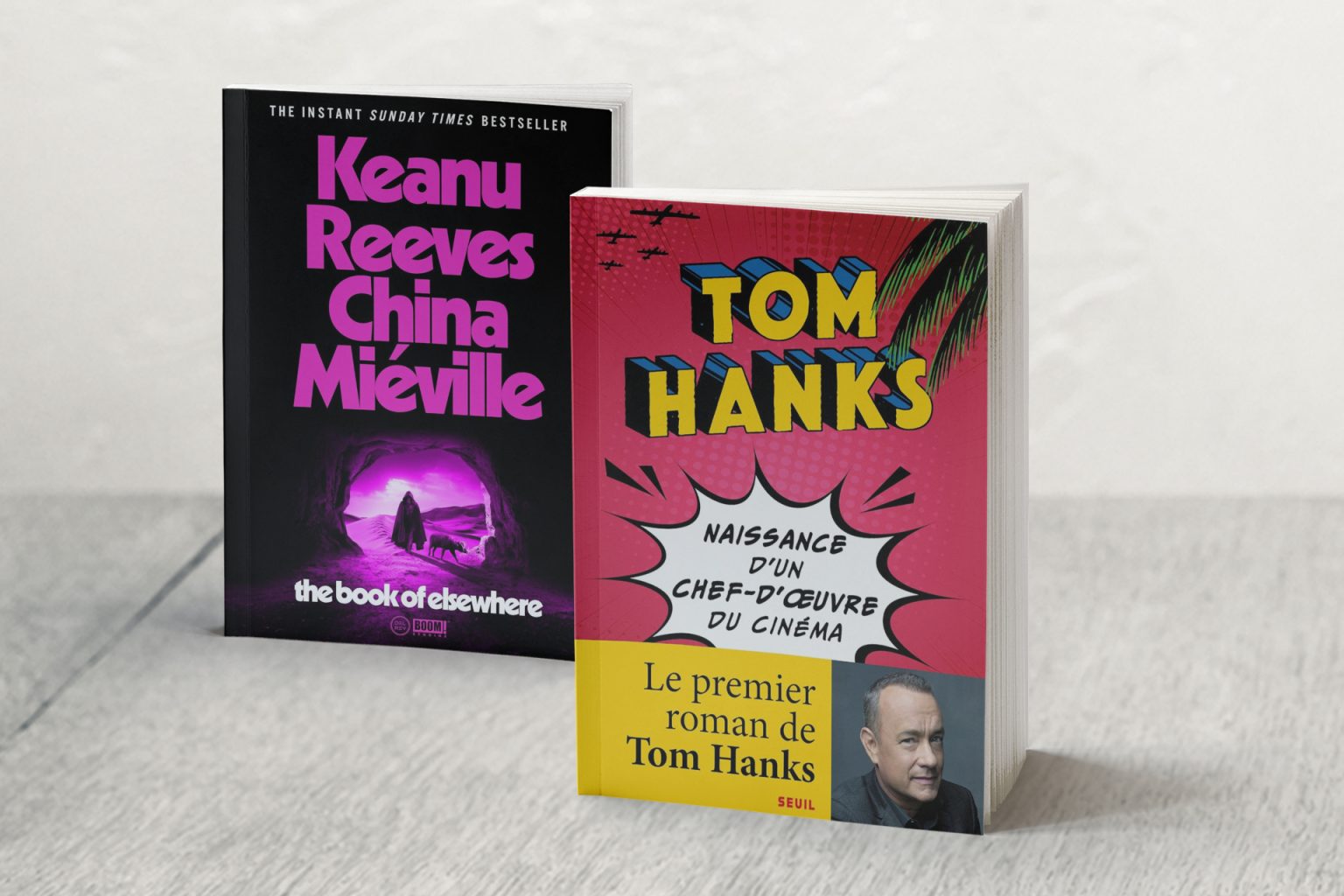 أول روايتين لنجمي هوليود توم هانكس وكيانو ريفز تريان النور بترجمة فرنسية