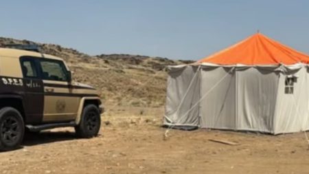 ضبط مواطن لتخييم غير مرخص في محمية الإمام فيصل بن تركي