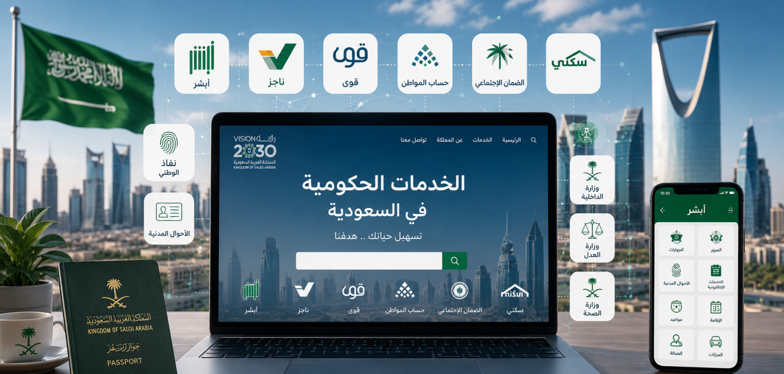 دليل الخدمات الحكومية في السعودية 2026