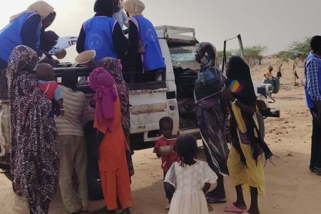 التكية المتنقلة تنقذ اللاجئين السودانيين في شرق تشاد