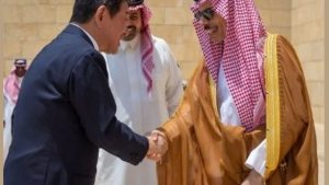وزير الخارجية يستقبل نظيره الياباني ويعقدان الحوار الاستراتيجي الثالث