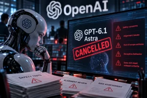 OpenAI تلغي إطلاق GPT-6.1 Astra بسبب مخاوف أمنية